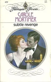 Book cover for "Subtle Revenge" by Carole Mortimer