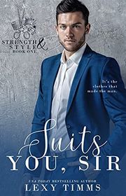Book cover for "Suits You, Sir" by Lexy Timms