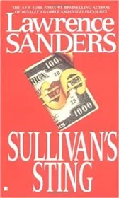 Book cover for "Sullivan's Sting" by Lawrence Sanders