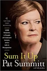 Book cover for "Sum It Up" by Pat Summitt