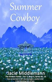 Book cover for "Summer Cowboy - Book 4" by Jacie Middlemann