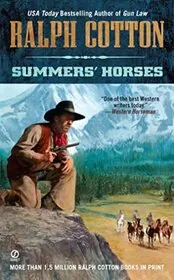 Book cover for "Summers' Horses" by Ralph Cotton