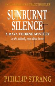 Book cover for "Sunburnt Silence"