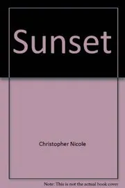Book cover for "Sunset" by Christopher Nicole