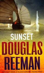 Book cover for "Sunset" by Douglas Reeman