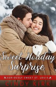 Book cover for "Sweet Holiday Surprise" by Cindy Kirk