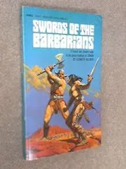 Book cover for "Swords of the Barbarians" by Kenneth Bulmer