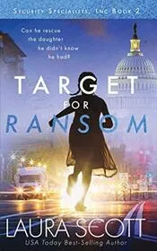 Book cover for "Target For Ransom" by Laura Scott