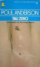 Book cover for "Tau Zero" by Poul Anderson