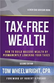 Book cover for "Tax-Free Wealth" by Tom Wheelwright