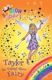 Book cover for "Taylor the Talent Show Fairy" by Daisy Meadows