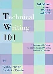Book cover for "Technical Writing 101" by Alan S. Pringle