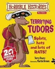 Book cover for "Terrifying Tudors / Even More Terrible Tudors" by Terry Deary