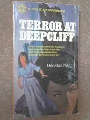 Book cover for "Terror At Deepcliff" by Michael Avallone