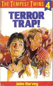 Book cover for "Terror Trap!" by John Harvey