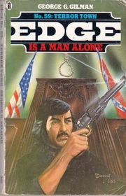 Book cover for "Terror Town" by Terry Harknett
