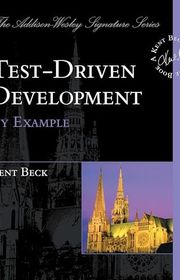 Book cover for "Test-Driven Development: By Example" by Kent Beck