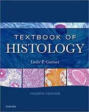 Book cover for "Textbook of Histology" by Leslie P. Gartner