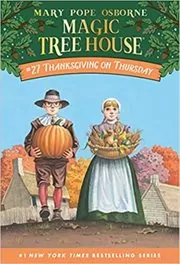 Book cover for "Thanksgiving on Thursday" by Mary Pope Osborne