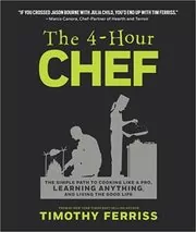 Book cover for "The 4-Hour Chef" by Tim Ferriss