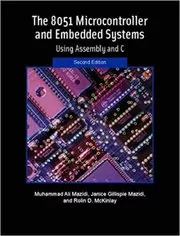 Book cover for "The 8051 Microcontroller and Embedded Systems" by Muhammad Ali Mazidi
