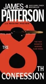 Book cover for "The 8th Confession" by James Patterson