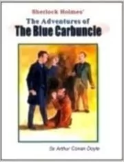 Book cover for "The Adventure of the Blue Carbuncle" by Arthur Conan Doyle