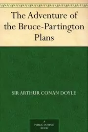 Book cover for "The Adventure of the Bruce-Partington Plans" by Arthur Conan Doyle