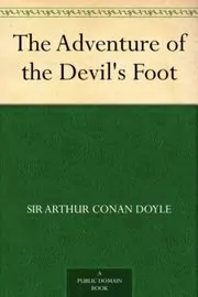 Book cover for "The Adventure of the Devil's Foot" by Arthur Conan Doyle