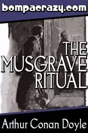 Book cover for "The Adventure of the Musgrave Ritual" by Arthur Conan Doyle