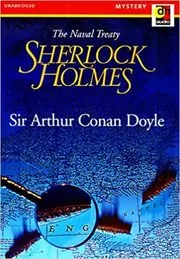 Book cover for "The Adventure of the Naval Treaty" by Arthur Conan Doyle