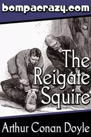 Book cover for "The Adventure of the Reigate Squire" by Arthur Conan Doyle