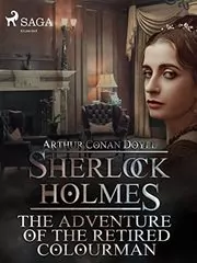 Book cover for "The Adventure of the Retired Colourman" by Arthur Conan Doyle