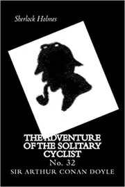 Book cover for "The Adventure of the Solitary Cyclist" by Arthur Conan Doyle