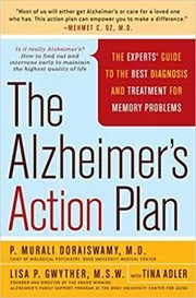 Book cover for "The Alzheimer's Action Plan" by P. Murali Doraiswamy M.D.