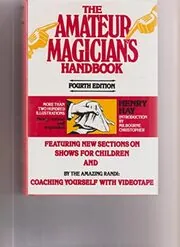 Book cover for "The Amateur Magicians Handbook" by Henry Hay