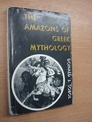 Book cover for "The Amazons of Greek Mythology" by Donald J Sobol