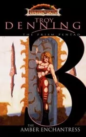 Book cover for "The Amber Enchantress" by Troy Denning