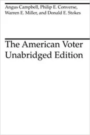 Book cover for "The American Voter" by Angus Campbell