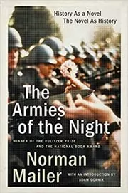 Book cover for "The Armies of the Night" by Norman Mailer