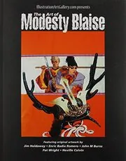 Book cover for "The Art of Modesty Blaise" by Peter O'Donnell