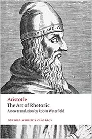 Book cover for "The Art of Rhetoric" by Aristotle