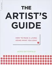 Book cover for "The Artist's Guide" by Jackie Battenfield