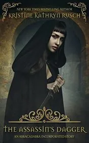 Book cover for "The Assassins Dagger" by Kristine Kathryn Rusch
