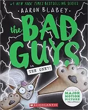 Book cover for "The Bad Guys in The One?!" by Aaron Blabey