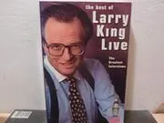 Book cover for "The Best of Larry King Live"