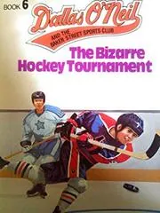 Book cover for "The Bizarre Hockey Tournament" by Jerry B Jenkins