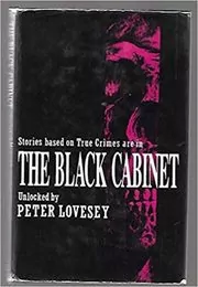 Book cover for "The Black Cabinet" by Peter Lovesey