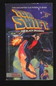 Book cover for "The Black Dragon" by Victor Appleton