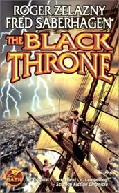Book cover for "The Black Throne" by Fred Saberhagen